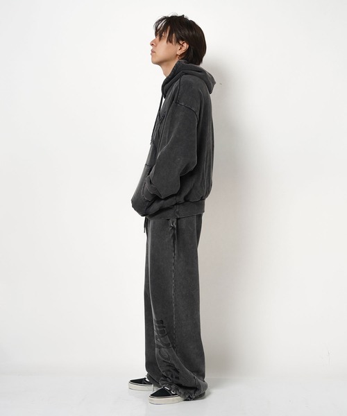 パーカー グランジ加工 スウェットパーカー / Grunge Sweat