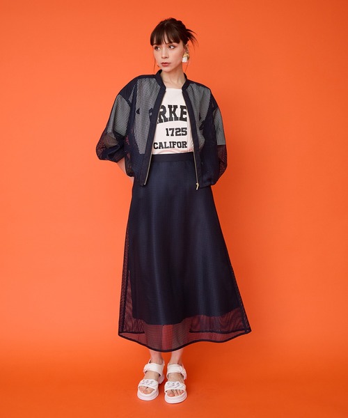 JETSET SOLO PLUS tシャツ 「FONT LAB」プリーツリメイク ロゴT