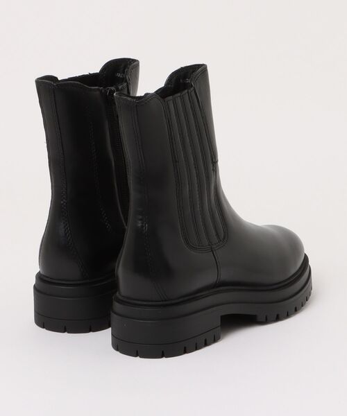 ブーツ 「KLONDIKE」革ボリュームソールサイドゴアブーツ 40516