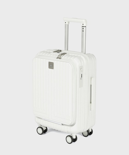 LANVIN en Bleu スーツケース ヴィラージュ” ファスナー キャリー