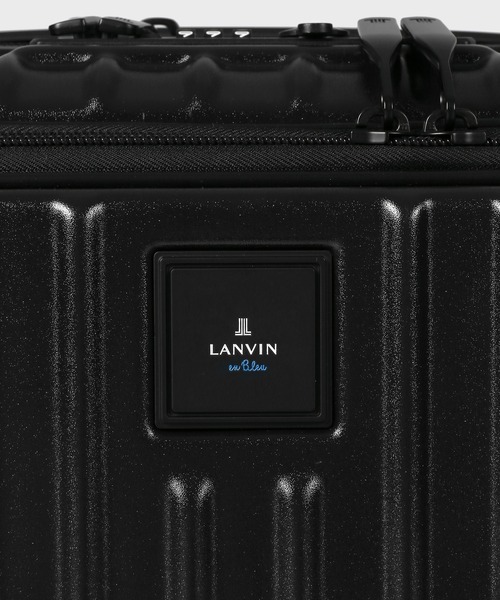 LANVIN en Bleu スーツケース ヴィラージュ” ファスナー キャリー