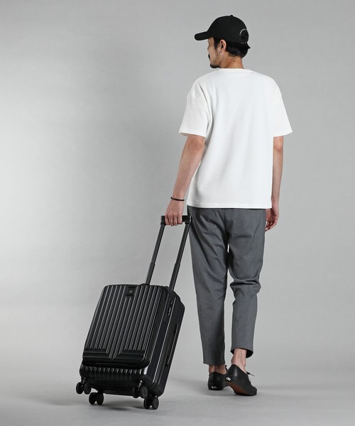 LANVIN en Bleu スーツケース ヴィラージュ” ファスナー キャリー