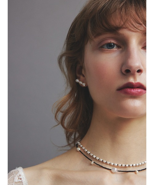 ネックレス 「les bonbon」ancient pearl choker/エイシェント パールチョーカー レディースの画像