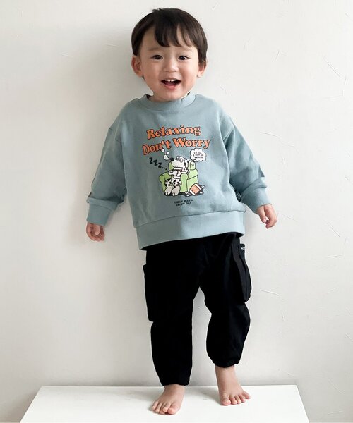 BREEZE（ブリーズ） パンツ あったからくらくサイドポケットパンツ