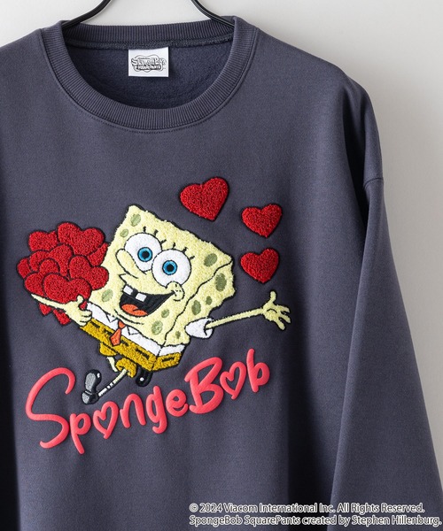 LB/S トレーナー スウェット 「スポンジ・ボブ」 オリジナルデザイン