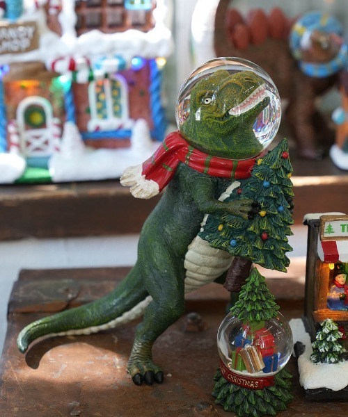 DULTON（ダルトン） インテリア GLOBE DINOSAUR HOLD ON TREE/恐竜