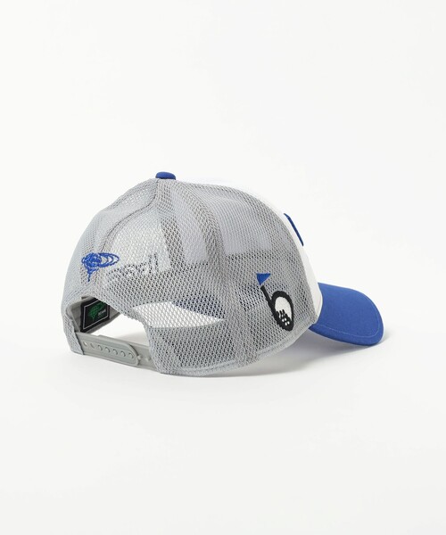 BEAMS GOLF ツアートラック メッシュキャップ 25SS グレー BEAMS GOLF（ビームス ゴルフ）ツアートラック 配色メッシュ