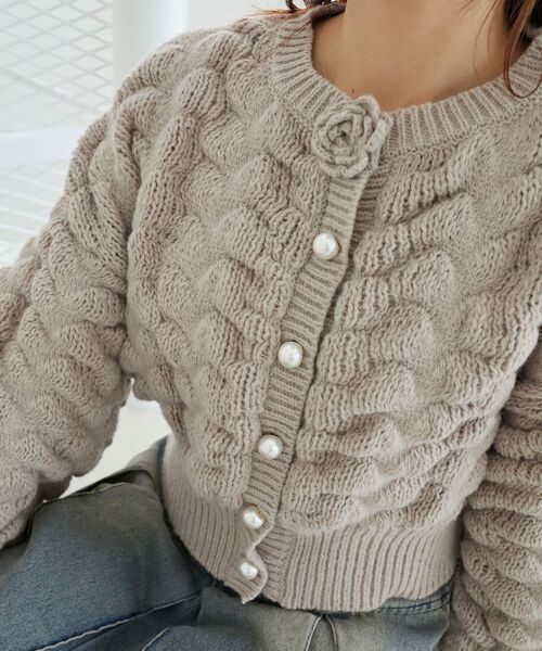 MAJESTIC LEGON（マジェスティックレゴン） ニット セーター ポコポコ