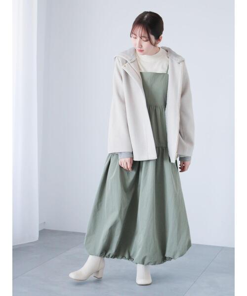 Te chichi TERRASSE ワンピース 2WAYバルーンティアードキャミ