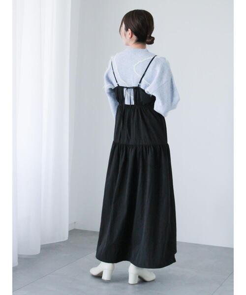 Te chichi TERRASSE ワンピース 2WAYバルーンティアードキャミ