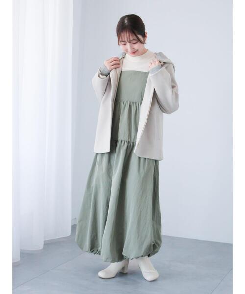 Te chichi TERRASSE ワンピース 2WAYバルーンティアードキャミ