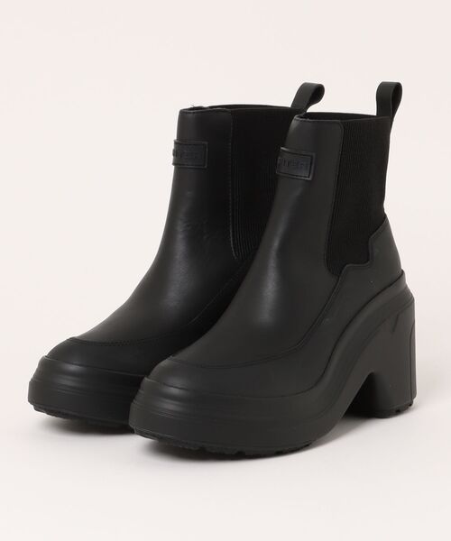 HUNTER（ハンター） ブーツ WOMENS REFINED EXPLORER HEEL CHELSEA