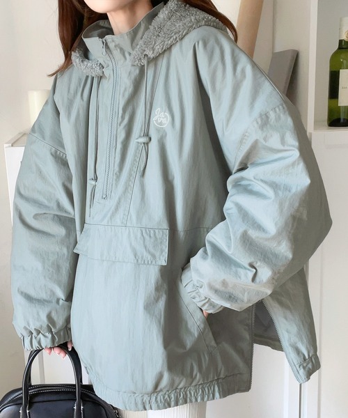 「Java」 ブルゾン LARGE ブラック レディース_画像8