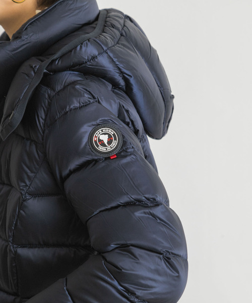 「CAPEHORN」 ダウンジャケット 44 ベージュ系その他 レディース_画像3