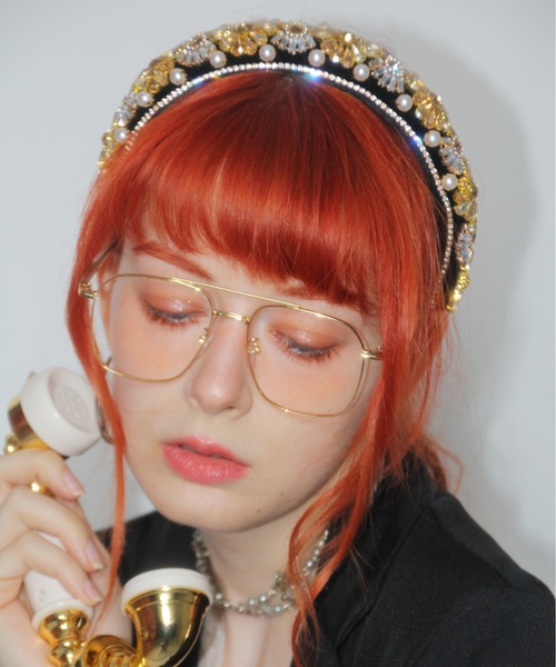 IMARI 伊達メガネ メガネ 眼鏡 「 IMARI / イマリ 」 ティアドロップ型