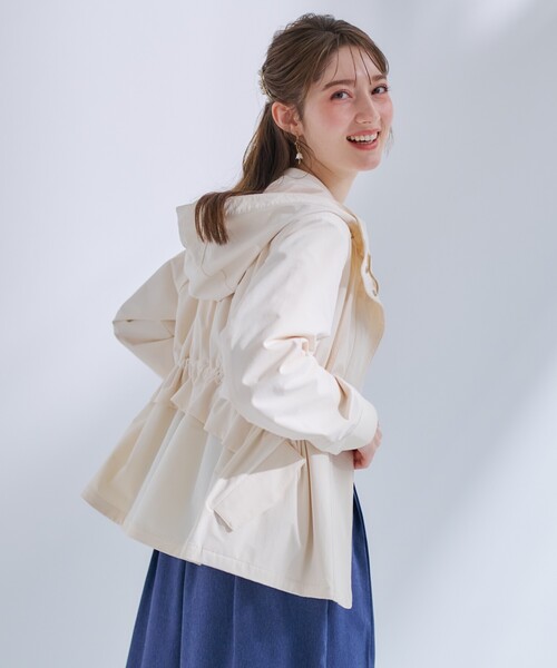 専用になりました。新品、オレボレプラ フラワー柄アウターです、 Couture Brooch ブルゾン アウター 「2025春新作・撥水」愛され