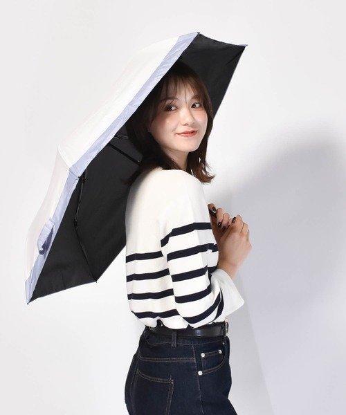 Waterfront 折りたたみ傘 NEW極軽カーボン UVブロック 50cm 日傘