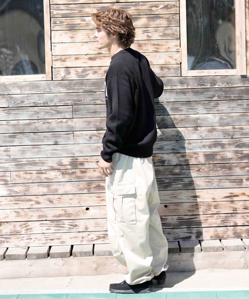 「THRASHER」 長袖ニット M グリーン メンズ_画像9