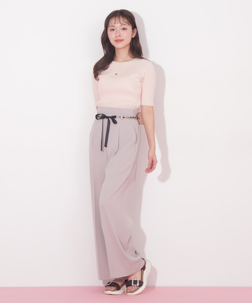 JILL by JILLSTUART - ジルスチュアート JILL STUARTハダミセアンサンブルニットトップス　女性 JILL by JILLSTUART - ジルスチュアート JILL STUARTハダミセ