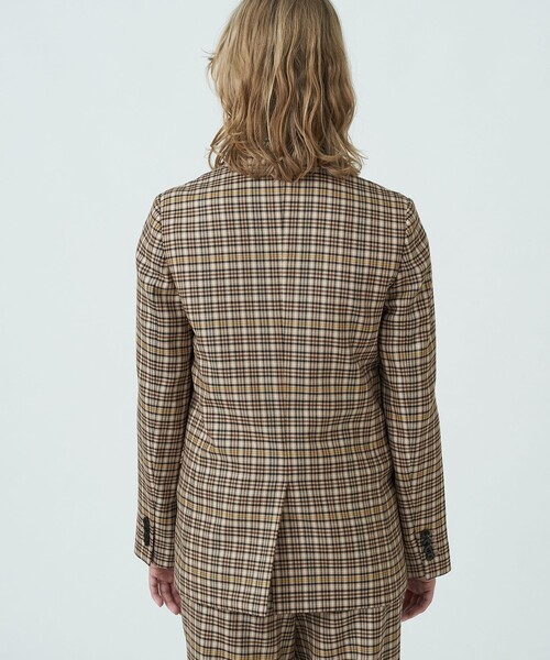 「MACPHEE」 テーラードジャケット 34 ブラウン系その他 レディース_画像4