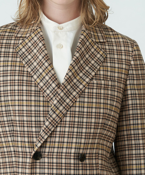 「MACPHEE」 テーラードジャケット 34 ブラウン系その他 レディース_画像7