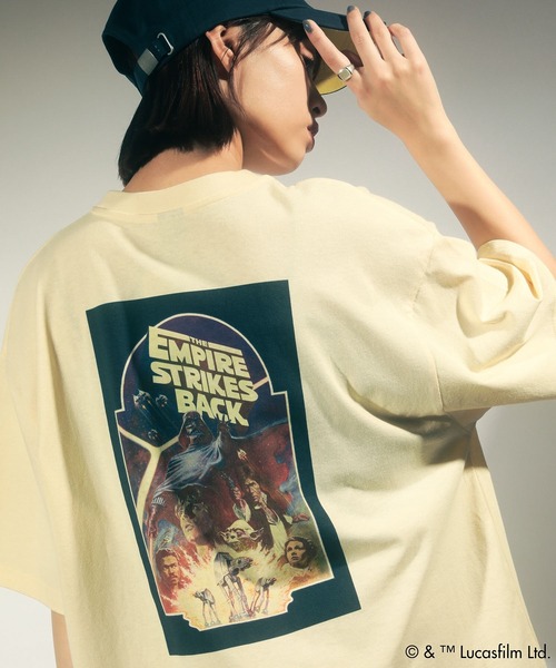 STAR WARS tシャツ WARS/グラフィック半袖BIGTEE レディース