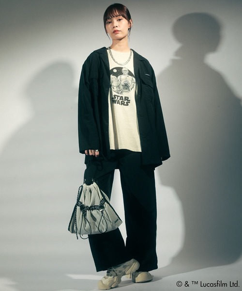 STAR WARS tシャツ WARS/グラフィック半袖BIGTEE レディース