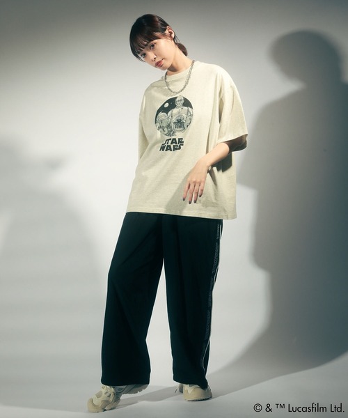 STAR WARS tシャツ WARS/グラフィック半袖BIGTEE レディース