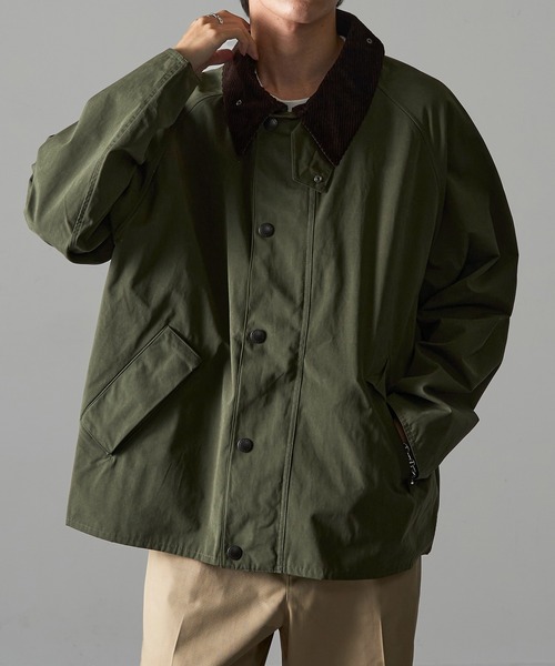 Barbour バブアー ブルゾン カーキ 36(S位) 4211625F0035 Barbour / バブアー】OS Peached Bedale Casual（ブルゾン
