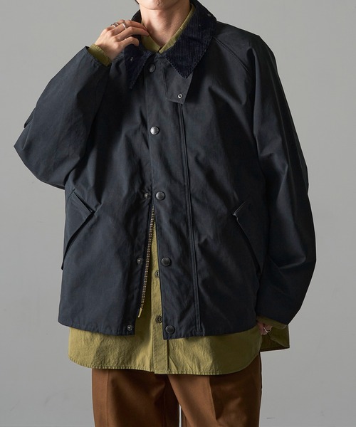 Barbour OS Transporter Casual セージ サイズ40 Barbour - Oversized Transporter Casual Jacket in Sage – Stoy