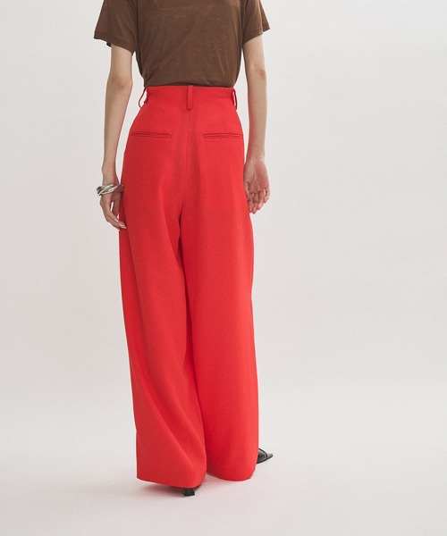 ADAM ET ROPE'（アダムエロペ） スラックス パンツ 「サステナブル