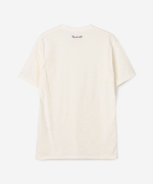 Bshop tシャツ A MENDA | イダルゴ刺繍 クルーネックTシャツ