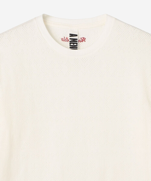 tシャツ A MENDA | イダルゴ刺繍 クルーネックTシャツ WOMEN レディース A MENDA | イダルゴ刺繍 クルーネックTシャツ WOMEN