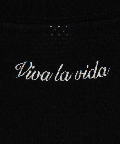 tシャツ A MENDA | イダルゴ刺繍 クルーネックTシャツ WOMEN レディース Bshop tシャツ A MENDA | イダルゴ刺繍 クルーネックTシャツ