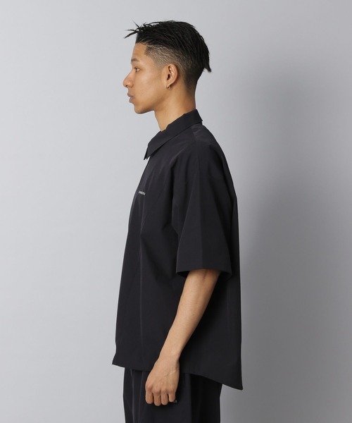 NUMERALS シャツ 「NUMERALS」ライトシェルジップシャツ メンズ