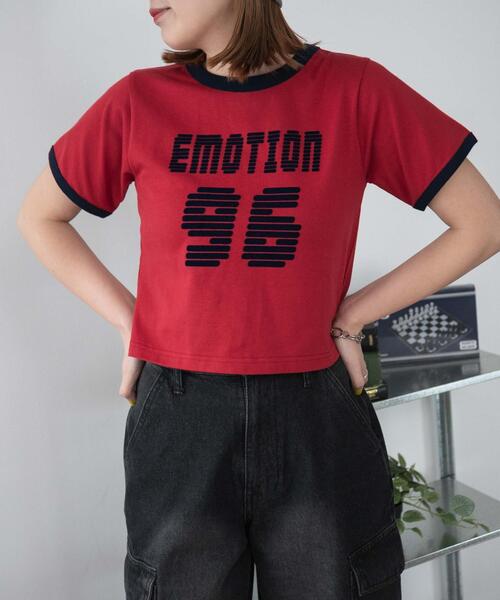 WEGO tシャツ WEGO/「25年春夏新作」ナンバリングリンガーチビT
