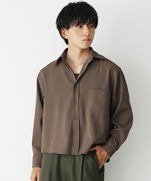 MinoriTY（マイノリティ） シャツ 「MinoriTY」エアリードレープ