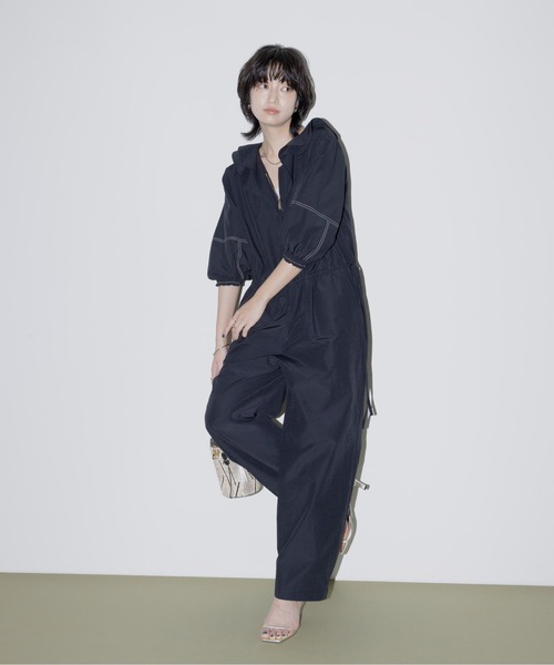 Eimee Law オールインワン フリルカラーオールインワン