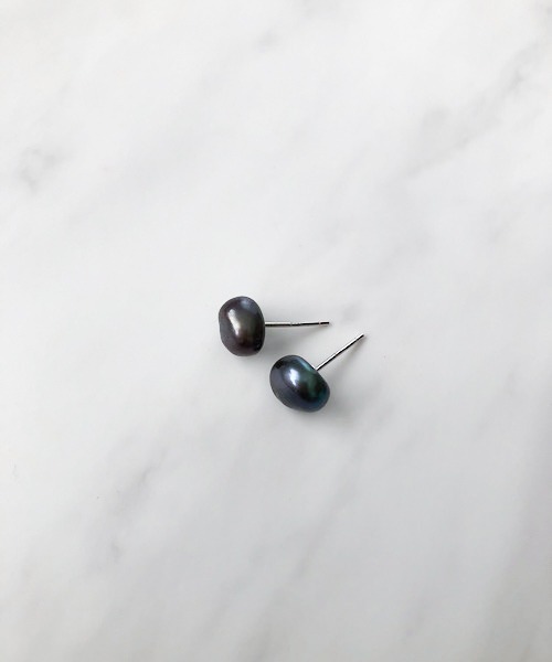ピアス 一粒バロック淡水パールピアス レディース | TIMELESS&THREE | 12