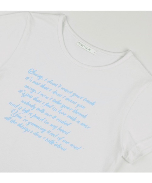 NASTY FANCY CLUB tシャツ 「NASTY CLUB」ANGEL MARK CROP TEE