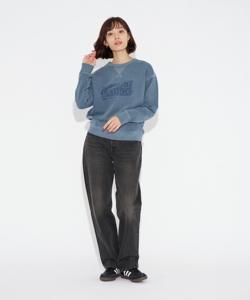 「Levi's」 スウェットカットソー X-SMALL ブルー レディース