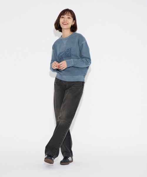 「Levi's」 スウェットカットソー X-SMALL ブルー レディース