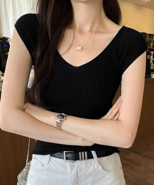 clear｜ダブルジップ長袖ニットトップス | Rakuten Fashion(楽天
