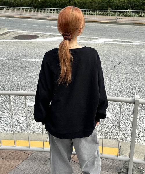 「sedacle」 スウェットカットソー SMALL ブラック メンズ