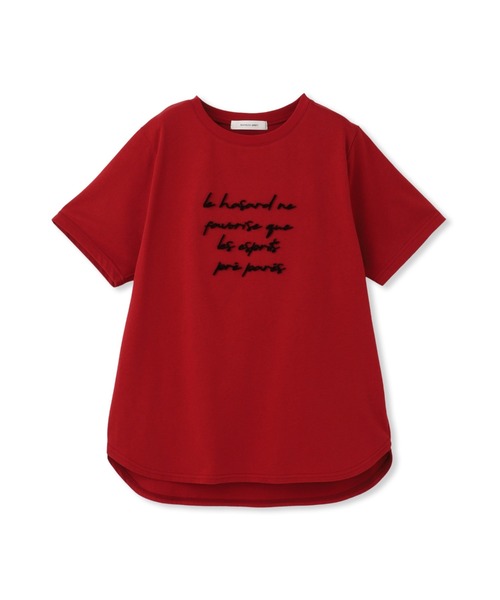 ブラシ刺繍ロゴTシャツ≪手洗い可能≫ ブラシ刺繍ロゴTシャツ≪手洗い可能≫ | MAYSON GREY（メイソン