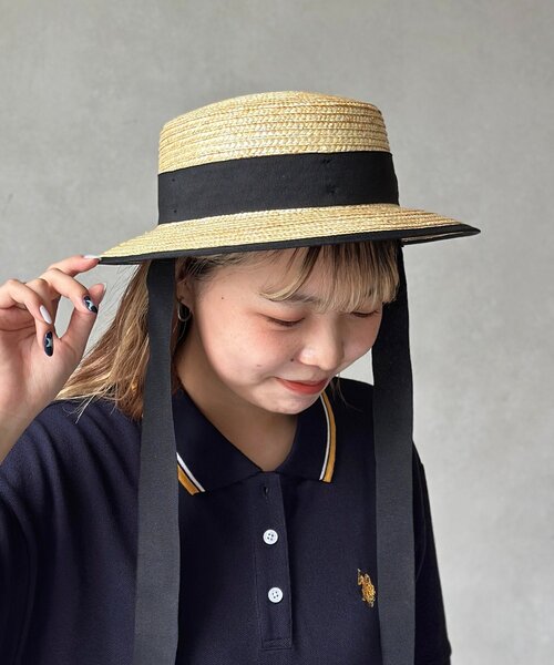 あきさま専用 シャポードオー カンカン帽＆キャップ A.M.S.｜ハット カンカン帽 メンズ レディース 麦わらハット