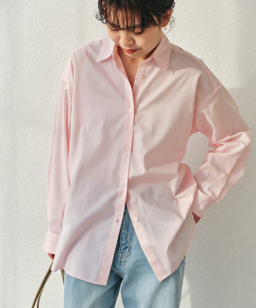 「Spick & Span」 長袖シャツ FREE ピンク レディース