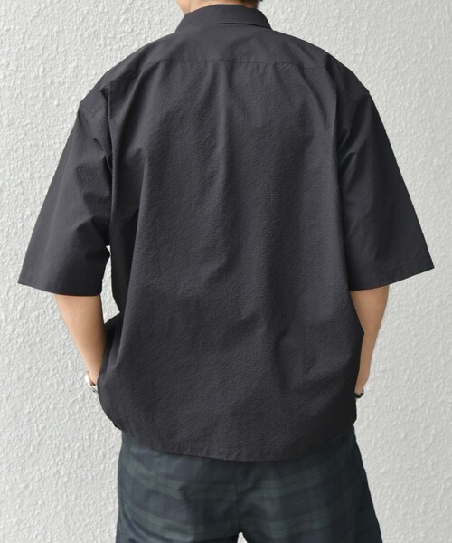 SHIPS any シャツ any:「撥水/軽量/ストレッチ」SOLOTEX(R) シア