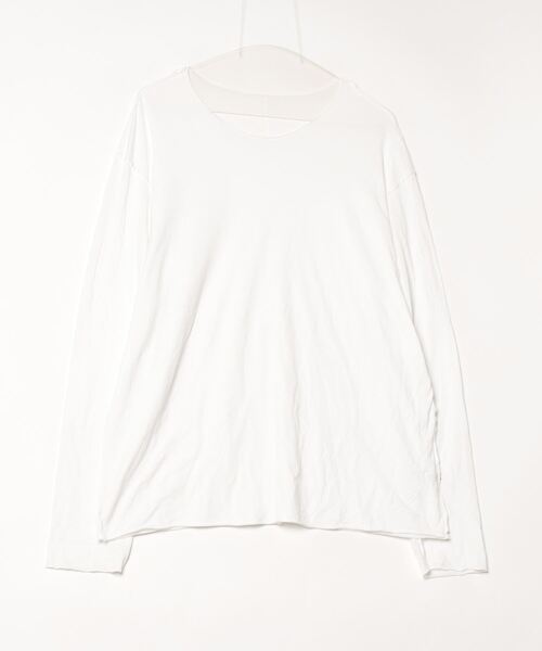 「ATTACHMENT」 長袖Tシャツ 1 ホワイト メンズ_画像2