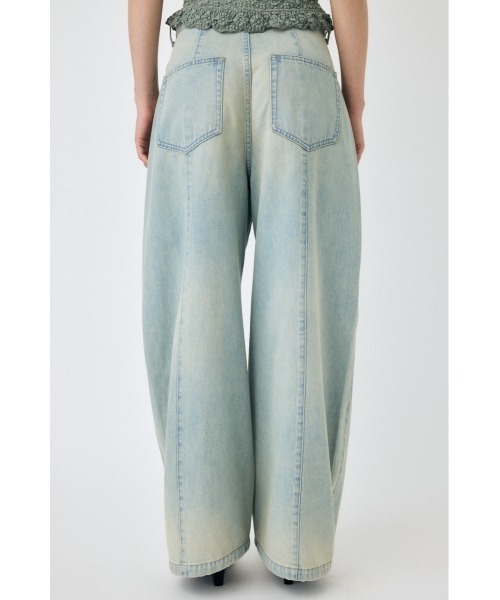 MOUSSY（マウジー） ジーンズ デニム デニムパンツ PIN TUCK COCOON